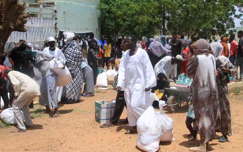 Wave of drone strikes hit targets near Sudan capital
