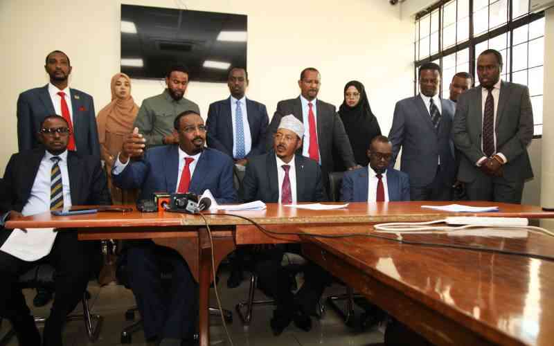 North Eastern MPs slam Natembeya, Kalonzo over ID vetting remarks