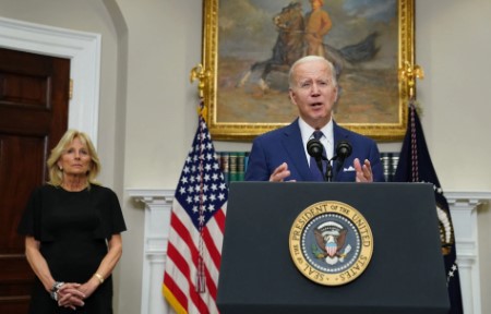 >'Stand up to the gun lobby,' Biden urges Americans after Texas massacre
