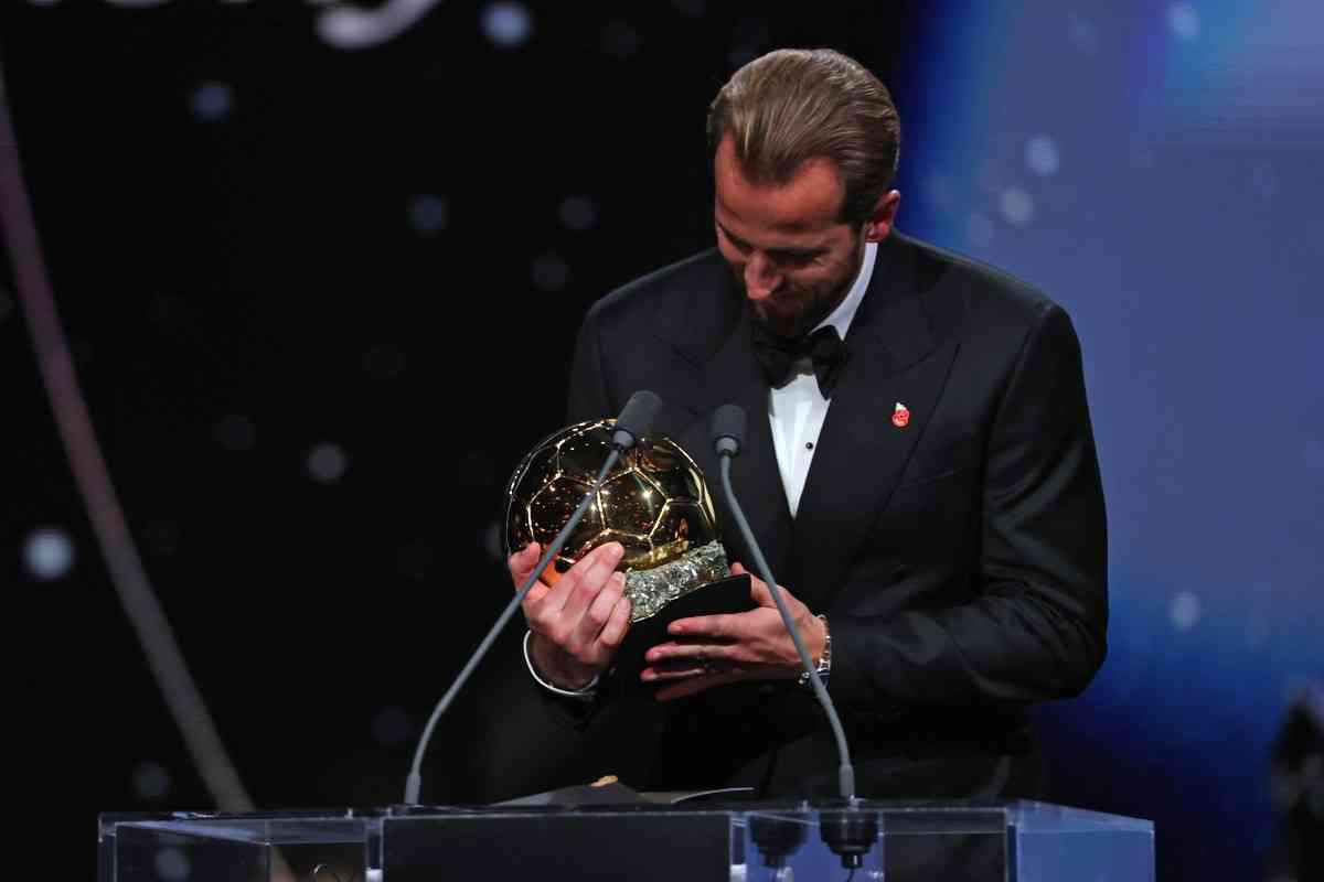 Kane says Ballon d'Or win 'feels like a dream' as tributes pour in