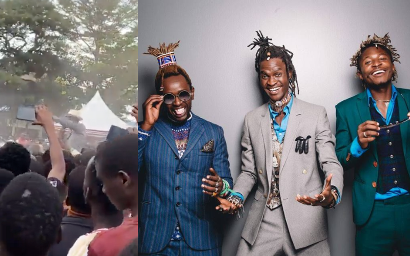 Uliza Kiatu: H-art the Band's song trends after shoe hit Ruto in Migori