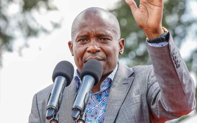 Kindiki hits back at Gachagua, reaffirms commitment to development over politics