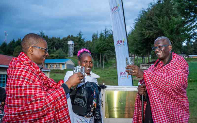 OloKurto residents finally have water closer to home