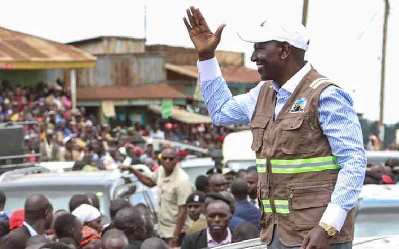 Stop blackmailing us, Ruto tells Raila