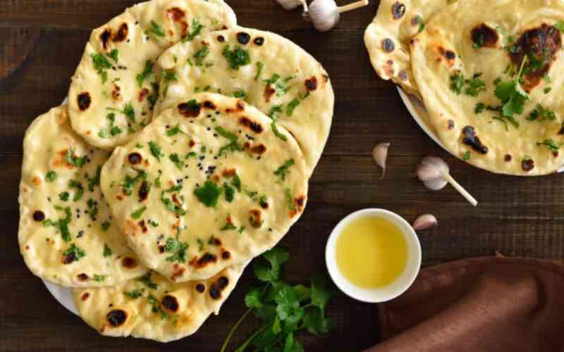 Easy recipe: Cheese-filled garlic naan bread