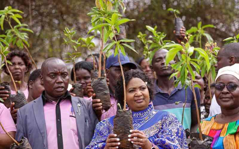 Kenya's Second Lady makes a rare public appearance in Tharaka Nithi