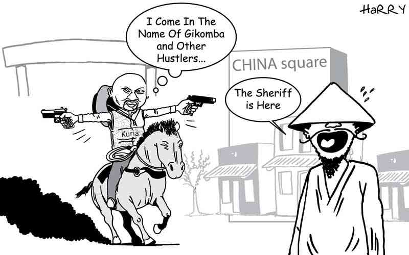China Square mess; The Sheriff is here