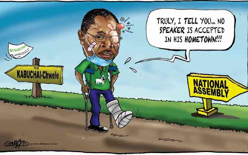 Wetangula woes...
