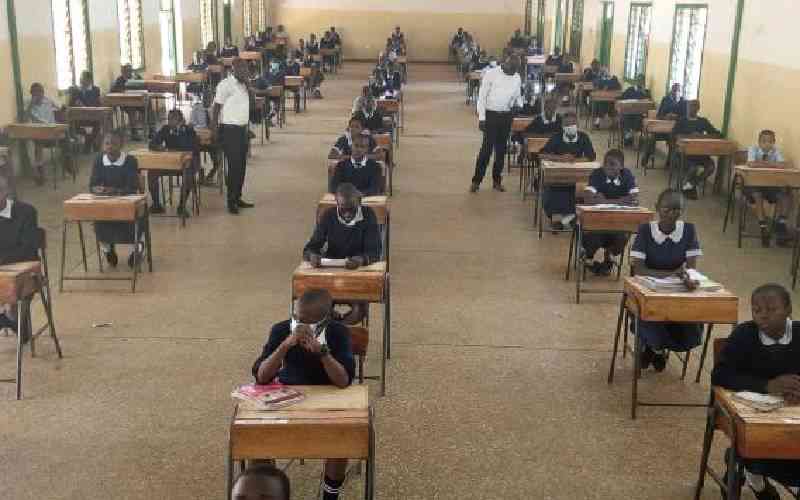 Plans for 2.3m candidates to sit tests complete, Knec says