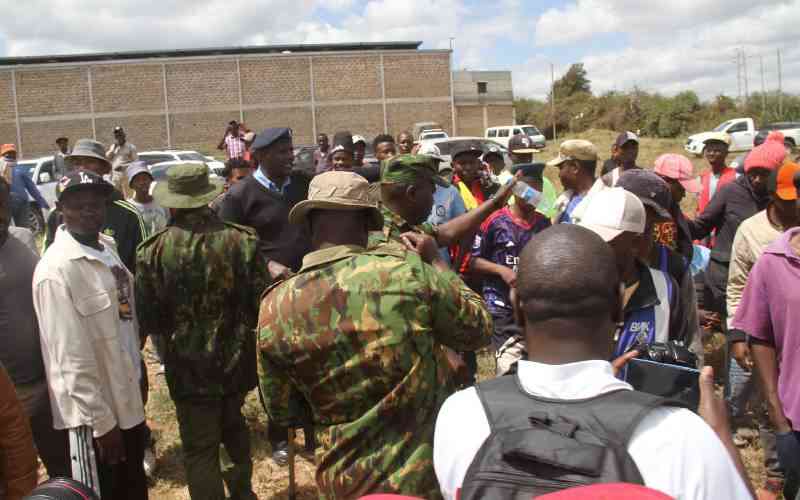 Residents clash over proposed cement factory in Machakos