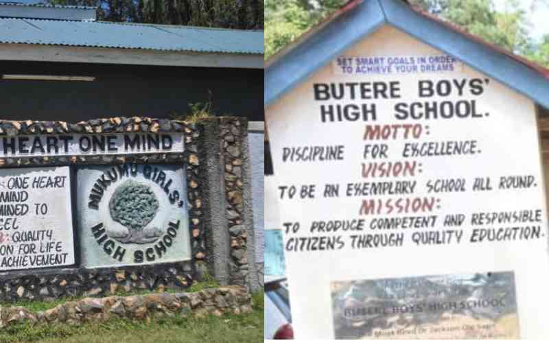 Mysterious illness in Butere and Mukumu schools is typhoid, Ministry says