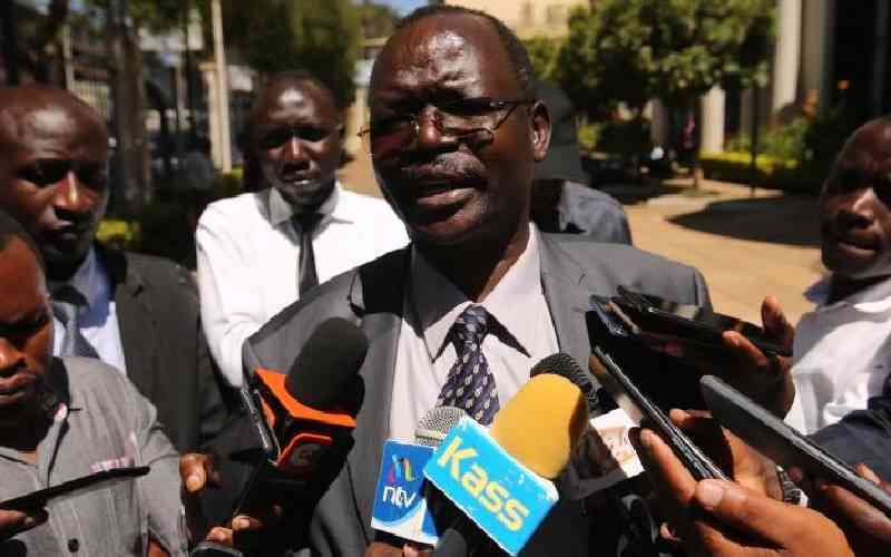 Lonyangapuo backs Ruto, says voters will choose development over popularity