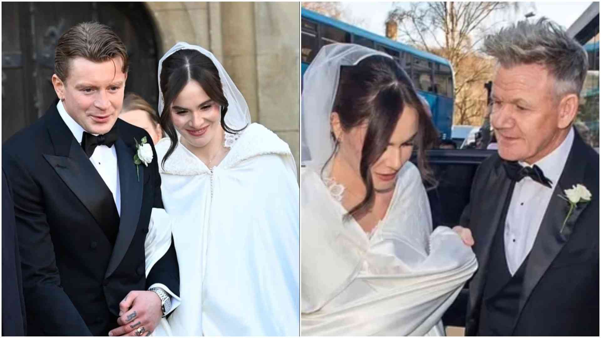 Gordon Ramsay's daughter Holly ties the knot with Olympic swimming star Adam Peaty in Star-Studded UK wedding