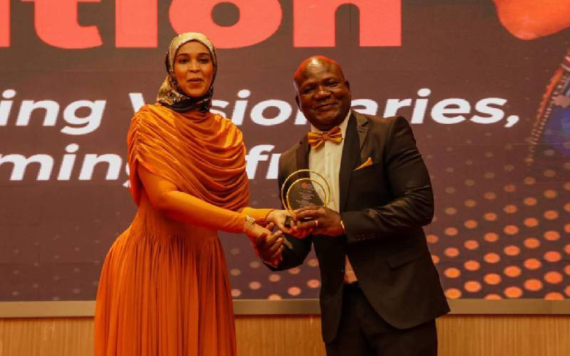 Governor Barasa cites healthcare gains for award