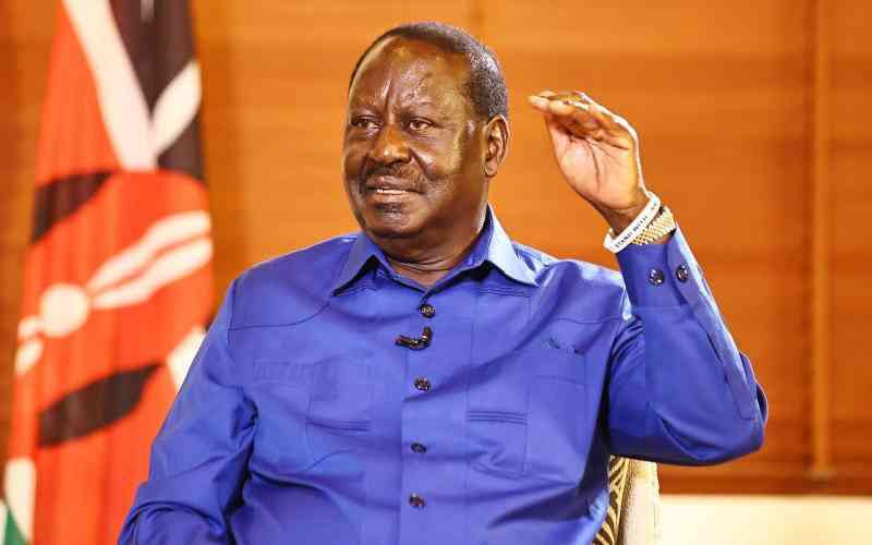 Questions emerge over Raila's 2027 election plans