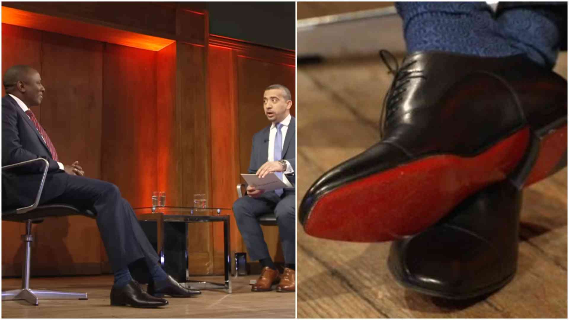 Kimani Ichung'wah's Sh129k red sole Louboutins steal show in hard-hitting Al Jazeera interview