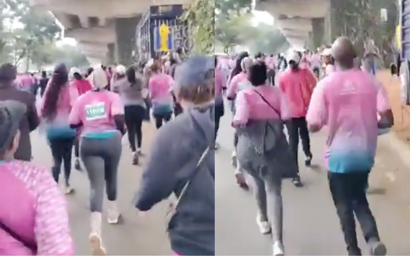 VIDEO: Runners chant 'Wantam!' during annual Nairobi City Marathon