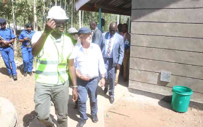 Mpesa Foundation hands over Sh16 million worth classrooms