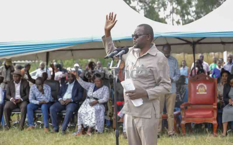 Migori Governor Ayacko sets one-month deadline for completion of 140 ECDE classrooms