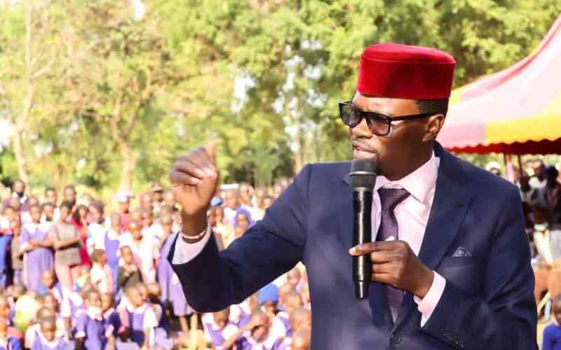 Barasa slams deputy governor's 2027 bid as Bungoma succession battle begins