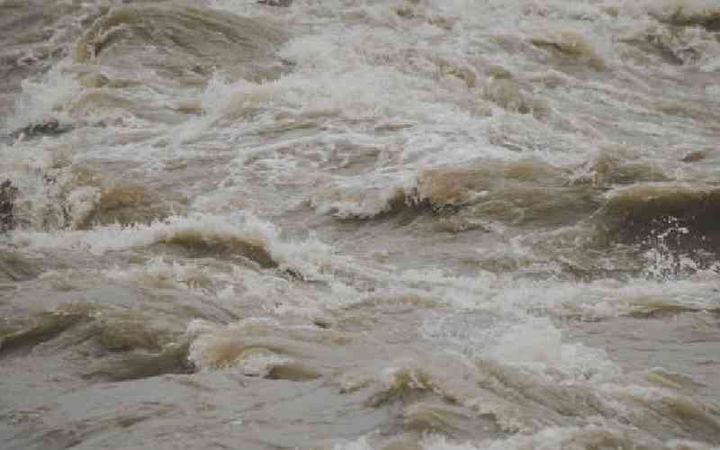Raging floods damage bridges in Narok
