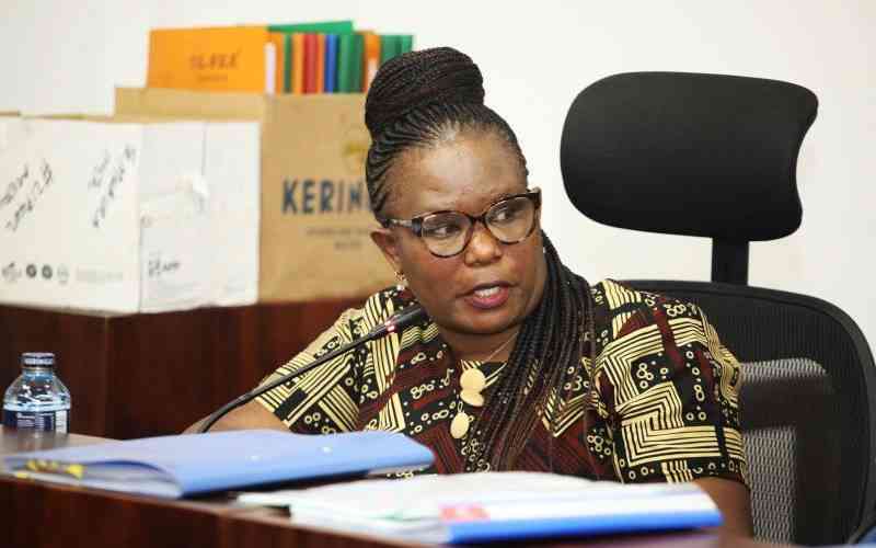 Kawira Mwangaza cites chaotic Senate in fight for job