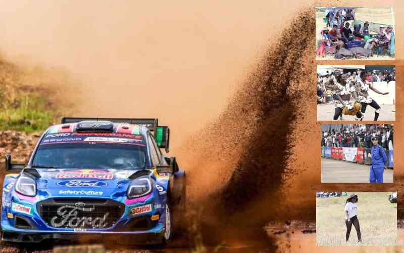 Naivasha roars back to life as exhilarating Safari Rally starts