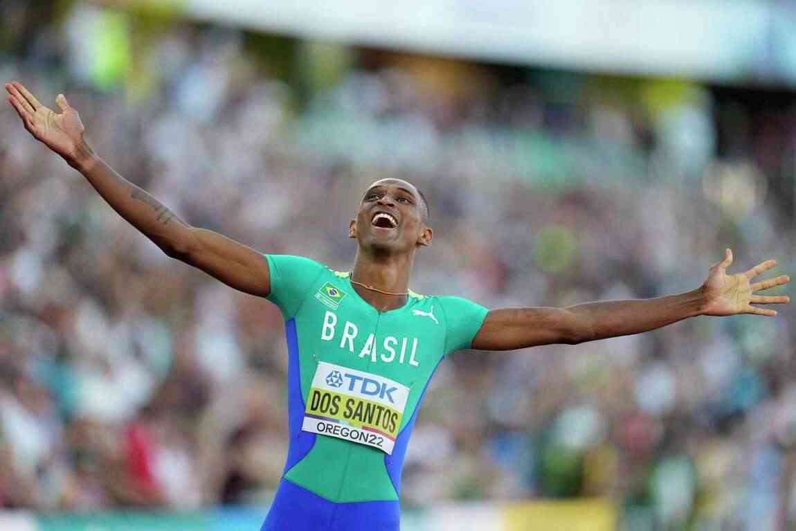 World Athletics Championships 2022: Brazil's Alison Dos Santos wins 400m hurdles
