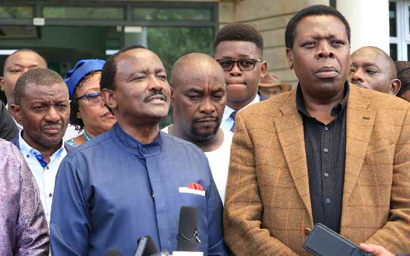 Kalonzo condemns swift ouster ...