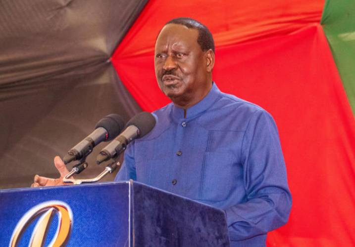 Raila accuses state of sponsoring killer squad to harm Azimio leaders and protesters