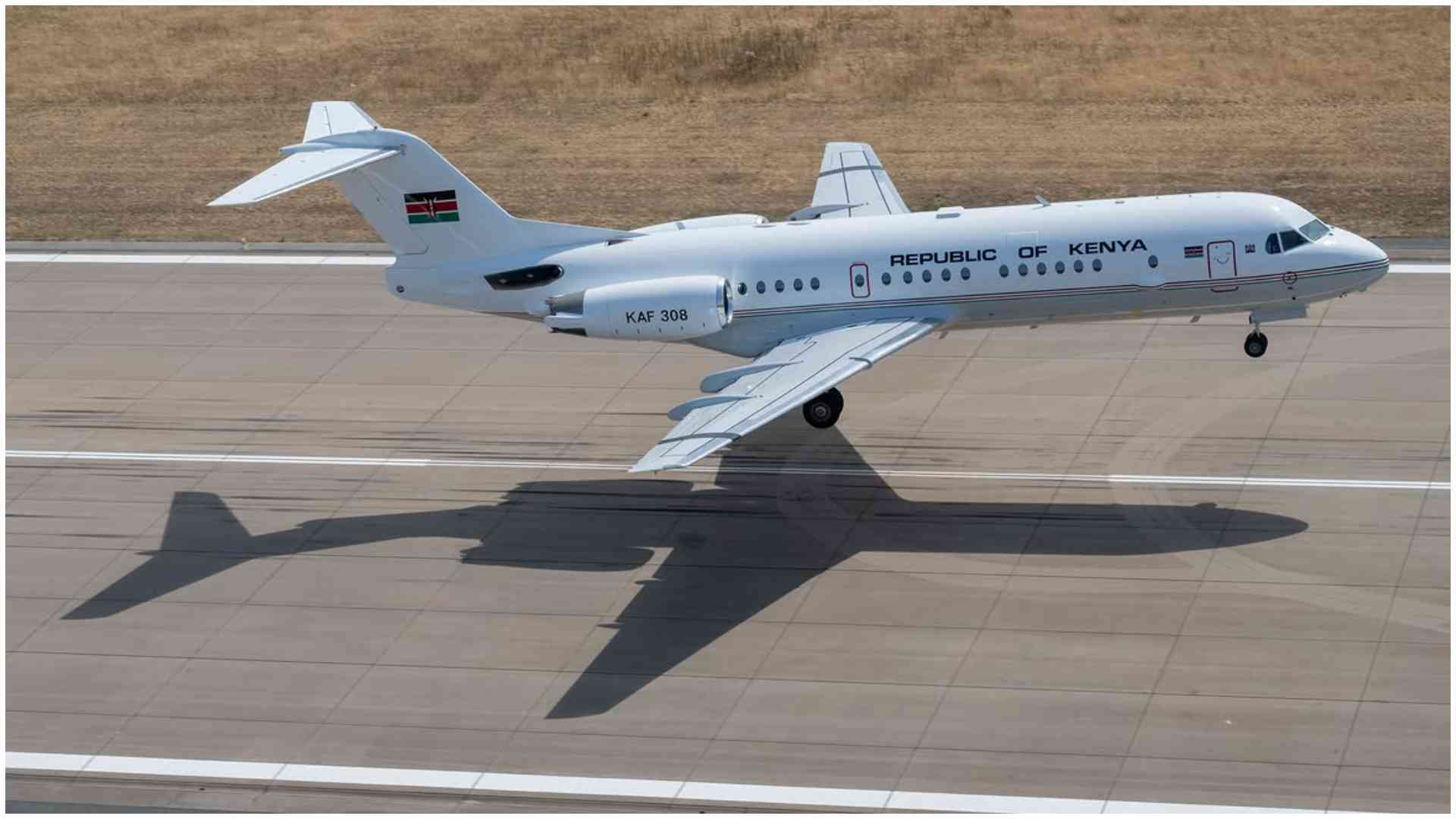 Kenya's presidential jet 'Harambee One' returns after year-long overhaul