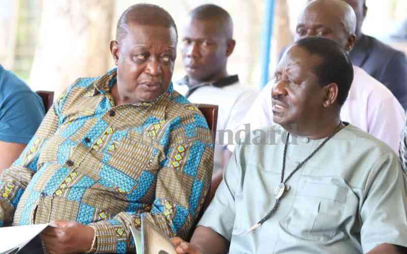 Why Oburu and Raila Odinga have no Christian names