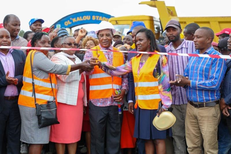Ol Kalou locals excited as town undergoes Sh128m facelift