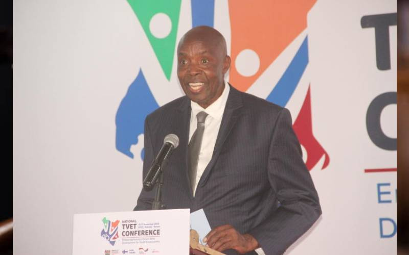 Machogu says TVETs reforms underway to align trainees to market demands