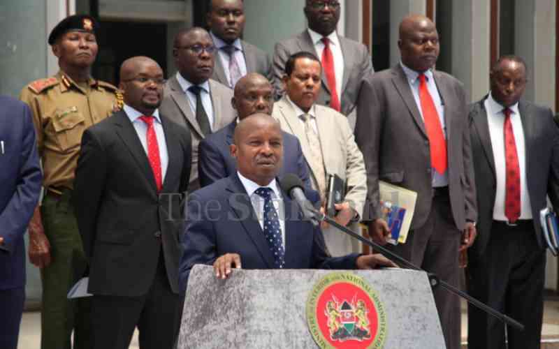 Kindiki unveils police unit to guard water sources, infrastructure