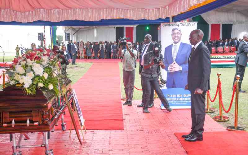 Kiaraho laid to rest as Gachagua, Ruto meet after ouster rift