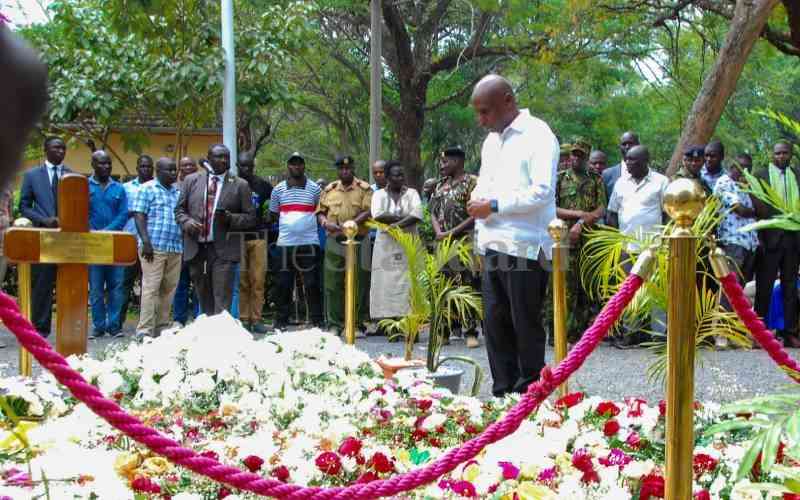 'He promised we'd meet after India': Gideon Moi remembers Raila's last words