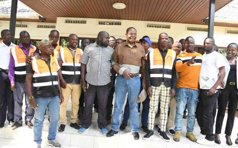 Busia signs an MoU for safety training of 2,000 boda boda operators
