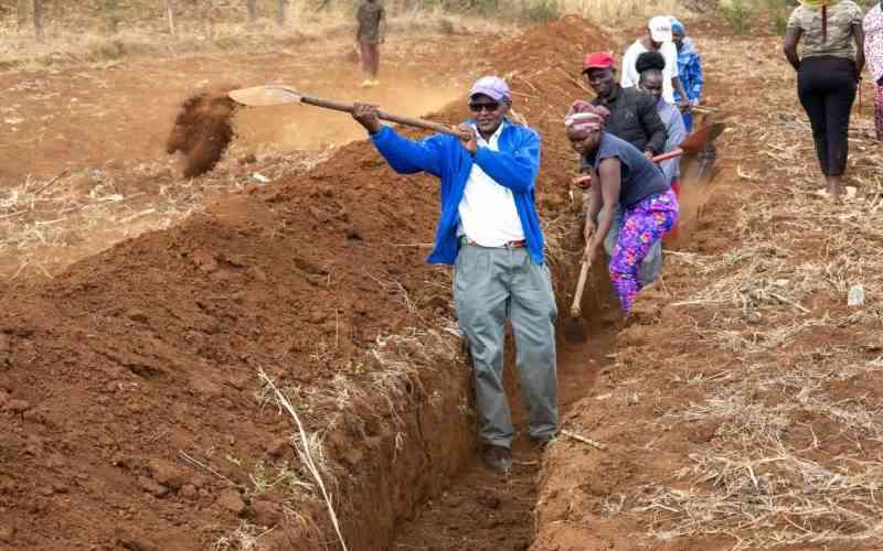 Soil erosion puts Kajiado's food security at risk