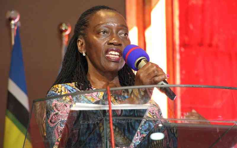 Karua accuses government of sponsoring chaos to cling to power
