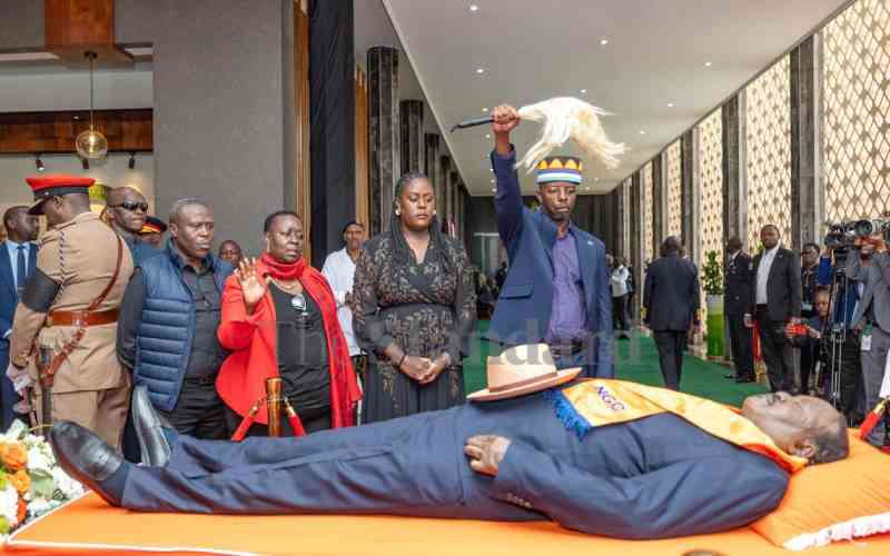 Yaani Baba is gone? Grappling with loss of Raila Odinga