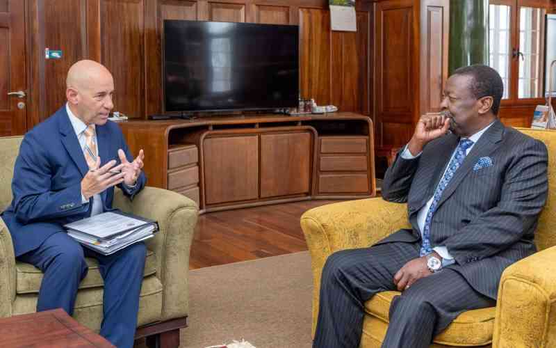 Mudavadi says KenyaUS ties continue to deepen