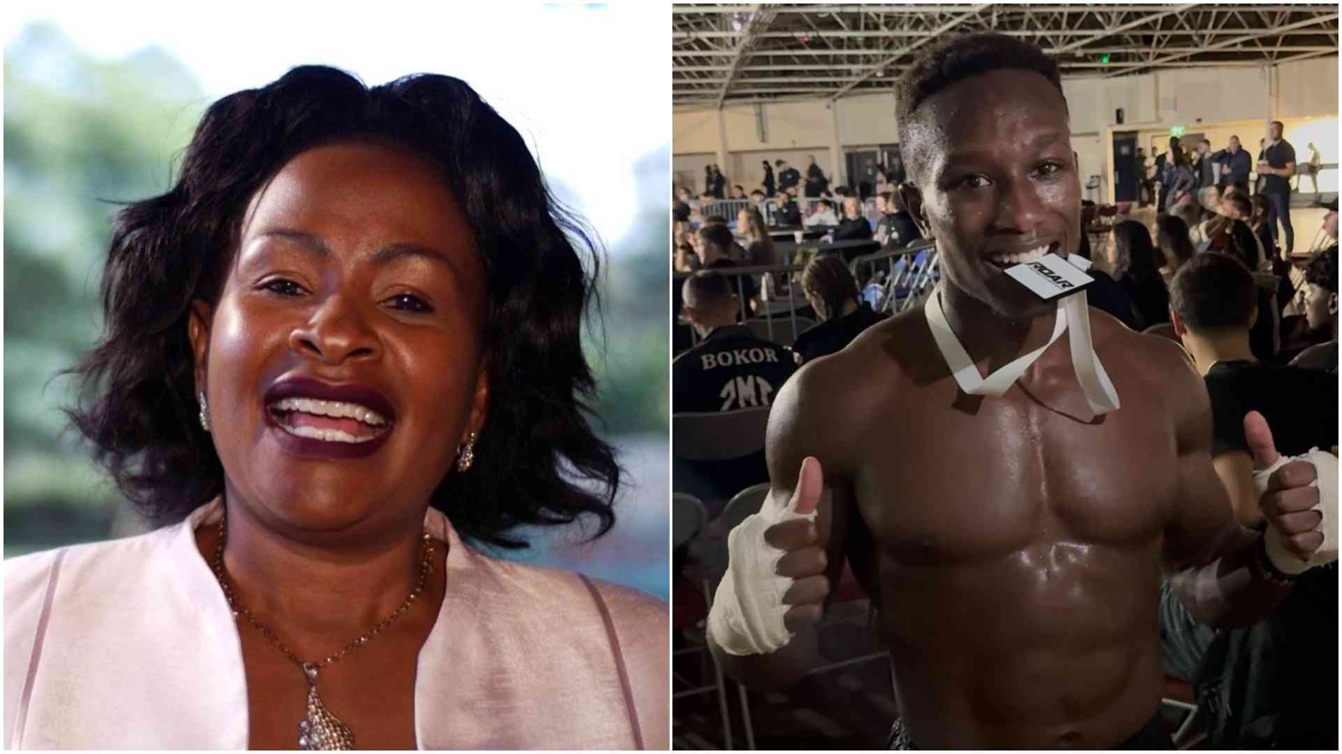 Wavinya Ndeti elated after son won Thailand martial arts match