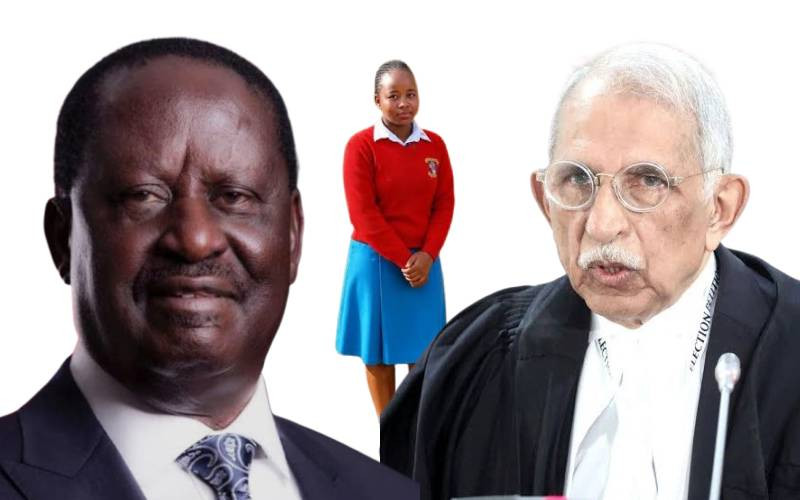Utumishi Academy fire hero Cecilia Wanjiku, Raila Odinga honoured as shujaas