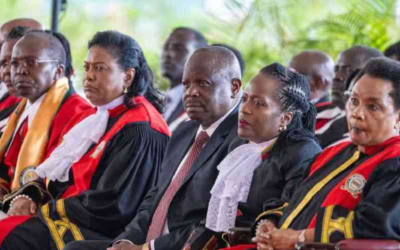 Of Isaac Ruto, Judicial Service Commission and party colours