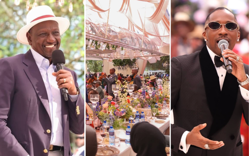 Ruto graces lavish pre-wedding of Belio Kipsang's son in Karen