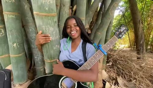 21-year-old Truphena Muthoni sets new Guinness World Record for tree hugging