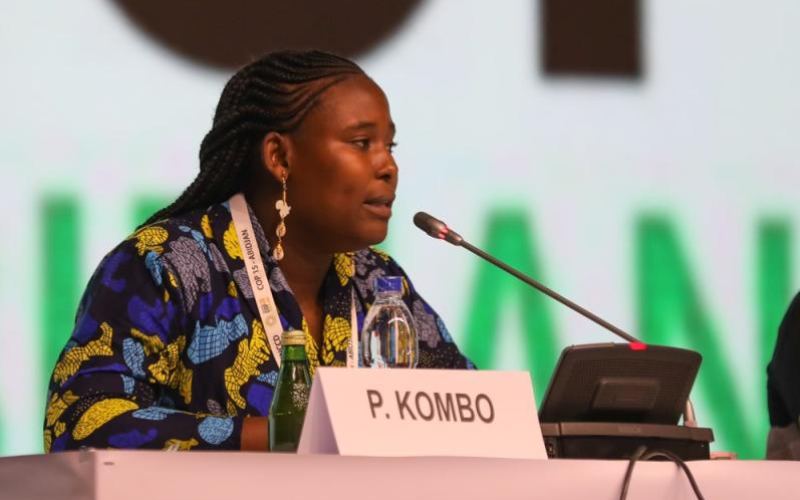 Patricia Kombo: Young farmer who challenged global leaders