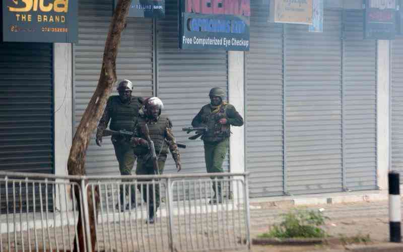 Man fatally shot during protests in Nairobi