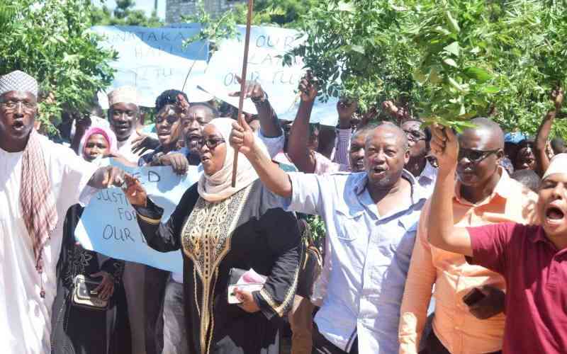 Kwale residents demand a review of 9-acre ranch ownership